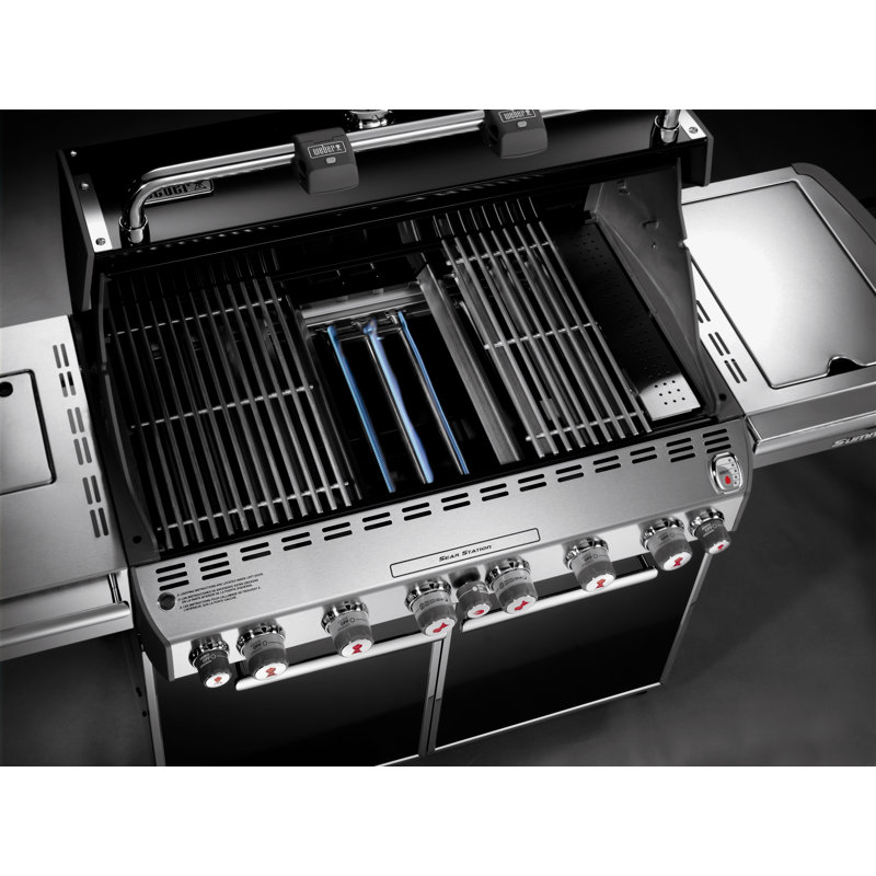 Weber Summit E-670, Black, Natural Gas