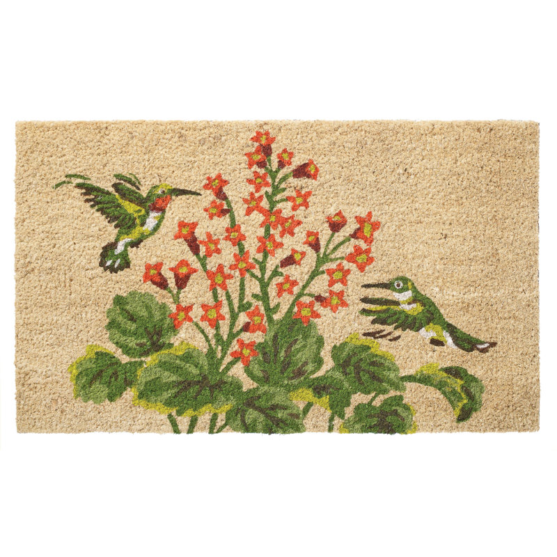 Hummingbirds Outdoor Doormat