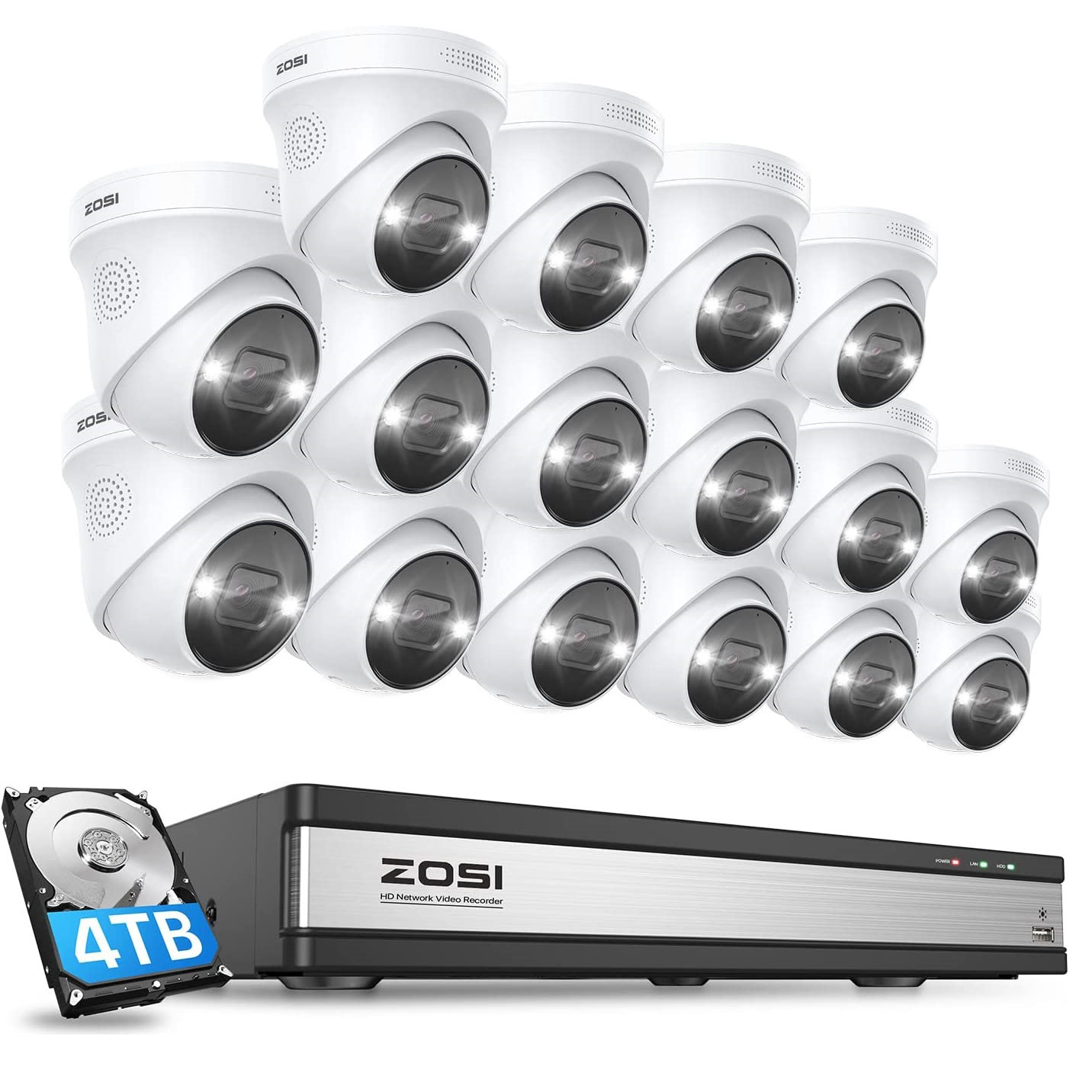 Zosi camera hot sale audio