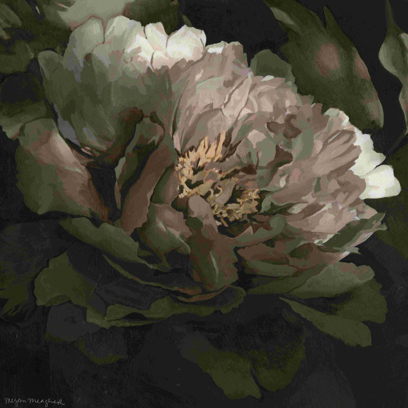 Pivoine au clair de lune I