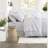 Comfortable 3-piece Bedding Set, Durable Polyester With Modern Striped Design, Ideal For Family Bedrooms