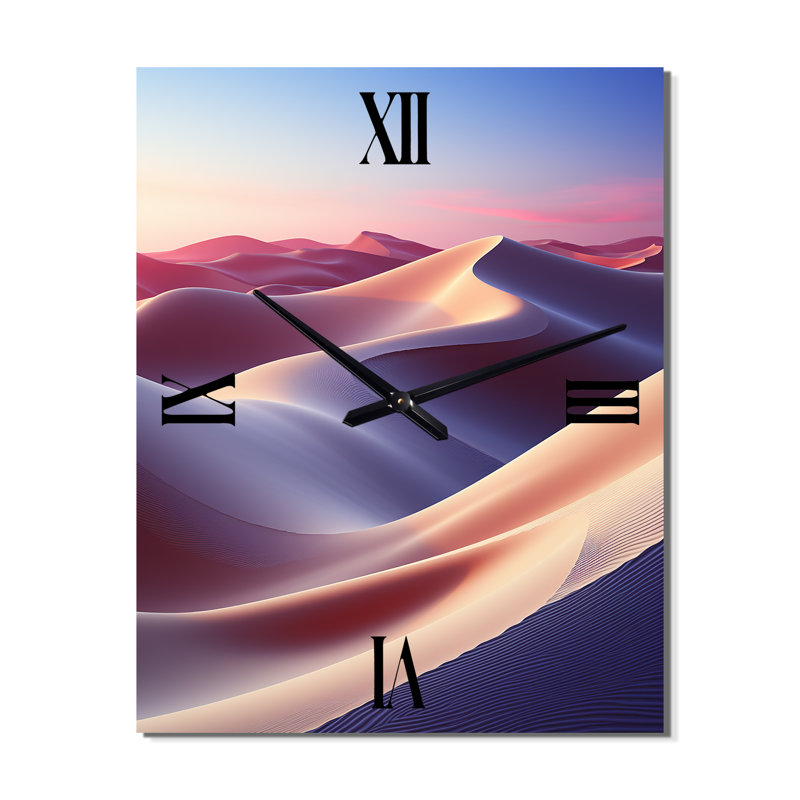 Horloge murale moderne Crisang - Minimalisme, Grand