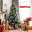 Arbre de Noël vert et blanc Cashmere-347857874