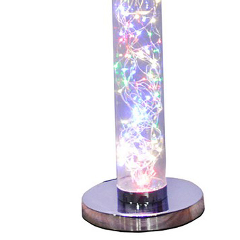 Morganne 49'' Chrome LED Column Floor Lamp