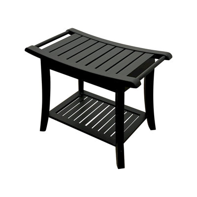 Mitch 23.75'' W Bamboo Shower Bench