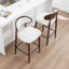 Tabouret de comptoir en bois massif-354948243