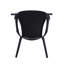 Chaise en plastique 4 pièces noir-305319996