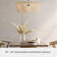 Plafonnier lustre moyen à 6 lumières Hunter Autumndale
