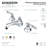 Kingston Brass Metropolitan Two-Handle 3-Hole Deck Mount Widespread Bathroom Faucet with Brass Pop-Up Drain-27873430