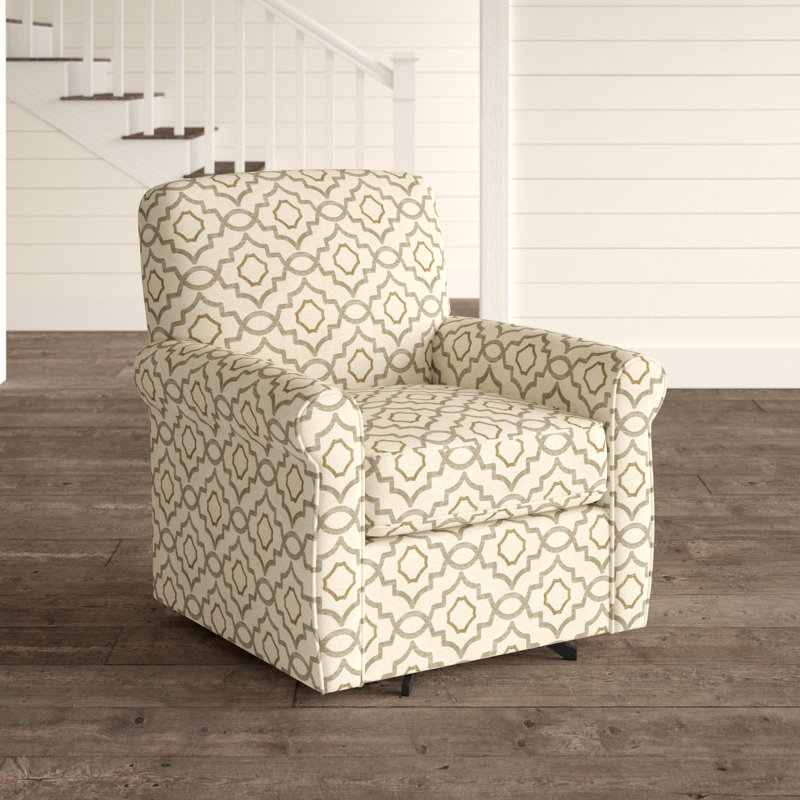 Contenu du fauteuil pivotant en coton de 36 po de largeur, Fisher 21
