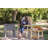 Alaniz Rectangular Solid Wood Outdoor Side Table , 24 " W 24 " D