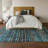 Premium Machine Washable Freixa AMF75 Peacock Rug-990440343