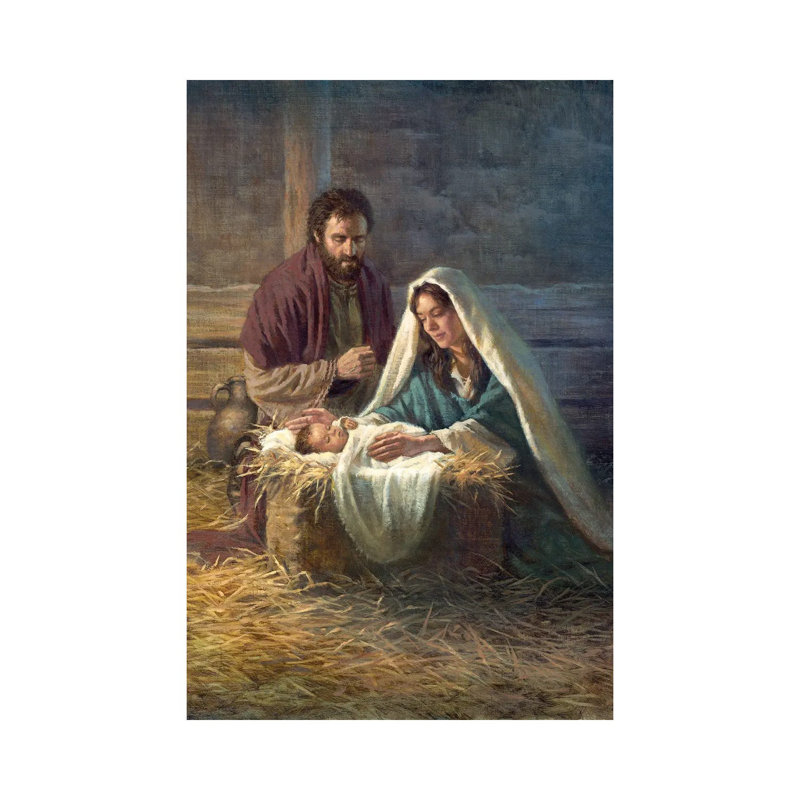 Nativité - Giclée sur toile tendue avec châssis