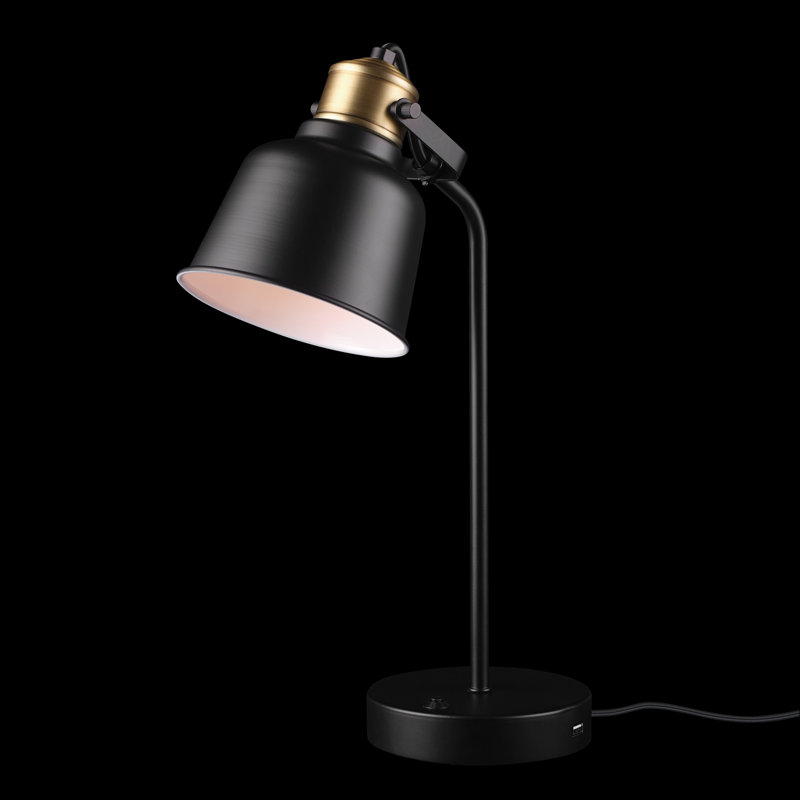 Lampe de bureau 18 po Betterton, Noir
