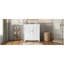 Meuble-lavabo 30 po avec lavabo en céramique, meuble-lavabo à cadre en bois massif avec tablette réglable, tiroir avec cloison, pieds en bois massif