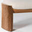 Banc en tissu de style moderne pour chambre à coucher et entrée en tissu-111875131