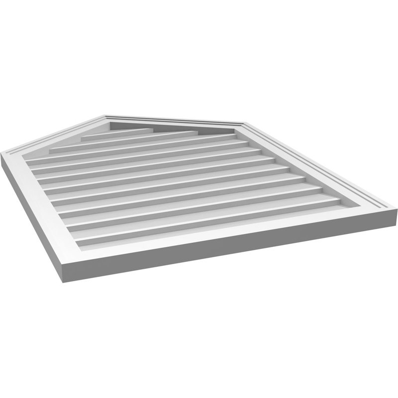 Ventilateur à pignon en uréthane non-fonctionnel Signature, H 36 po x l 28 po x P 1,5 po