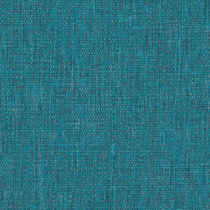 Coussin de siège d'extérieur carré Meridian, Turquoise, L 18 po x P 17,5 po