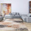 Terracotta Abstract Luxurious Modern Easy To Clean Rug For Living Room Bedroom & Dining Room-1288515333-1288515331