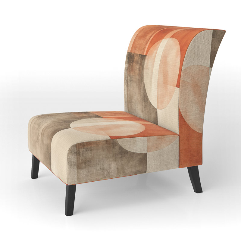 Fauteuil de chambre Abstract Modern, Pantoufle sans accoudoirs