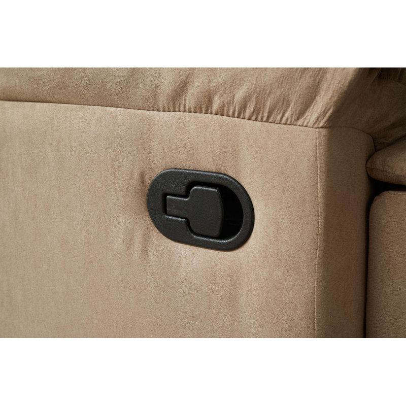 31.5'' Wide Recliner with  Cup Holder, Buff