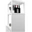 Armoire de rangement en bambou blanche de 52 pieds de haut-714451538