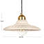 Luminaire suspendu plissé Elegant
