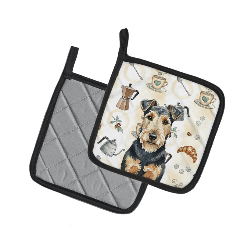 Paire de poignées Welsh Terrier