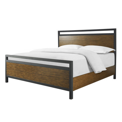 Langston Solid Wood Standard Bed