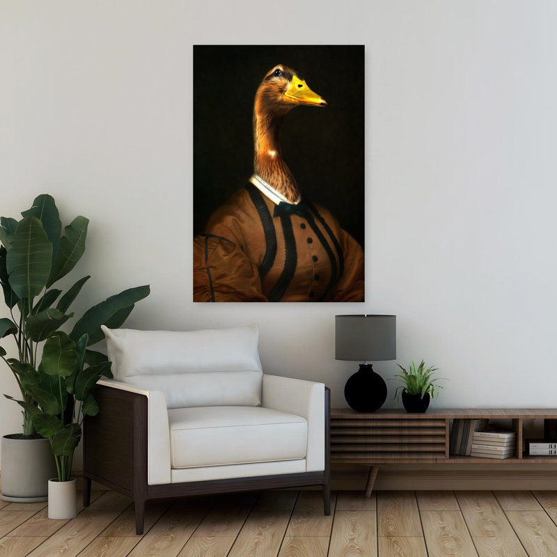 Contemporary Art Abstract Contemporary Wall Art by Tein Lucasson - Wrapped Canvas Print, 91.44 cm H x 60.96 cm W