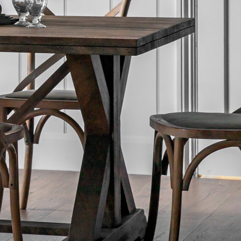 Schlosser Solid Wood Dining Table, 76cm H x 90cm W x 180cm L