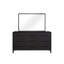 Miroir rectangulaire en bois