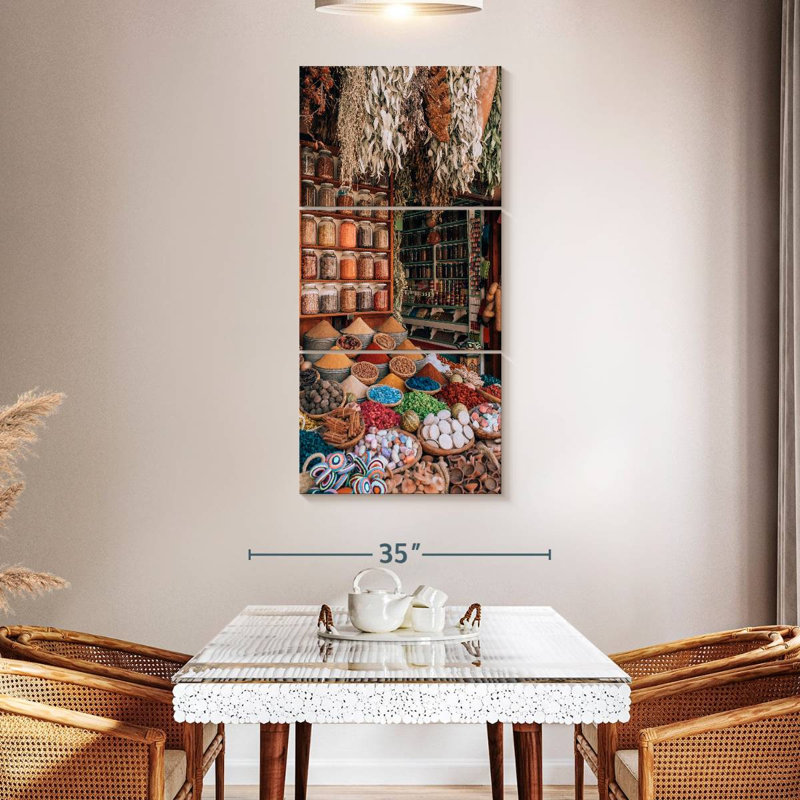 Boutique d'épices, H 52 po x l 24 po