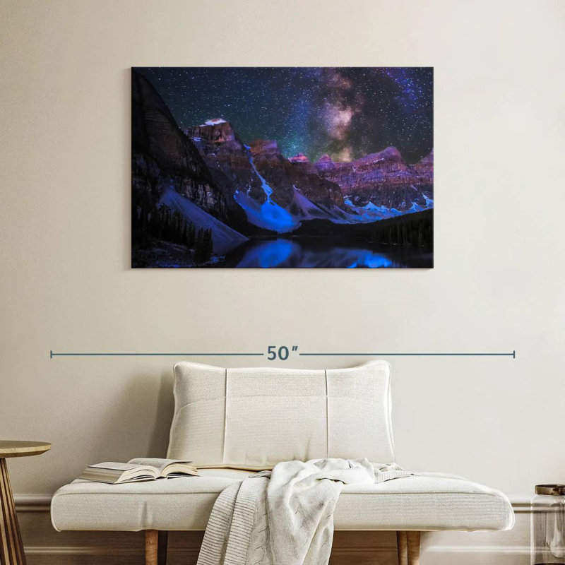 Galaxie d'Alvord Lake Moraine, H 26 po x l 39 po