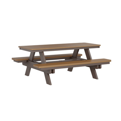 Table de pique-nique rectangulaire Berlin Gardens Ada