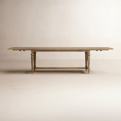 88" Extendable Oak Dining Table