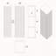 Armoire de rangement flottante murale Declan-110830093