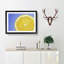 Lemon Slice - Picture Frame Painting Print-55582700-55582698