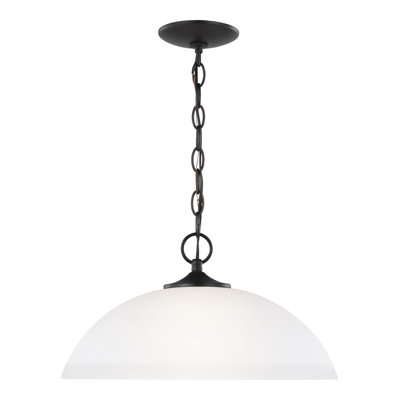 Luminaire suspendu en dome à 1 lumière