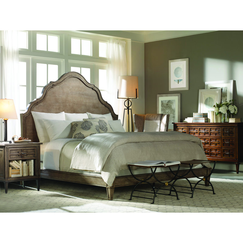 Casa Bella Bed, King, Timber Gray