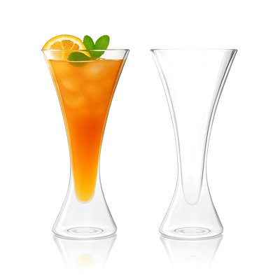 Verres à martini à double paroi - 210 ml oz