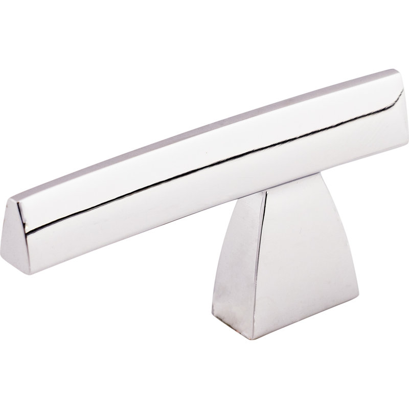 Arched Bar Knob, Polished Chrome, 2 1/2" Knob Length