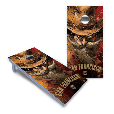 San Francisco All-Weather Composite Cornhole Set