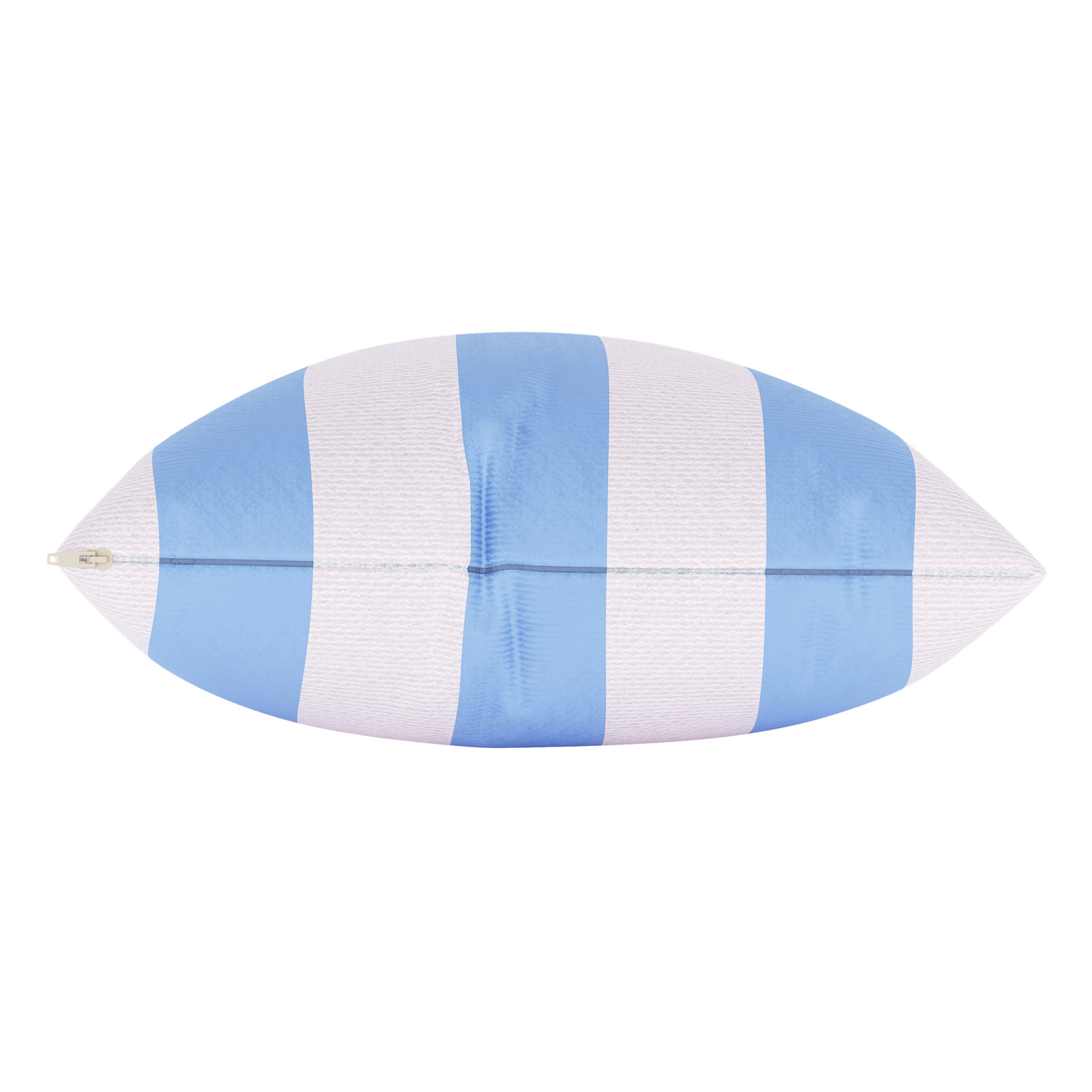 Amala Outdoor/Indoor Throw Pillow, Refuge Ocean Striped Sunbrella®