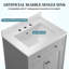 Meuble-lavabo simple 28 po gris-463429828
