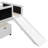 Twin Loft Bed In White. Solid Wood, Includes Climbing Frame & Rope, Chalkboard. Fun And Versatile White Size With Storage Facilities. Pine Wood. Rope For Entertainment. Chalkboard Innovation. Slide-2546168
