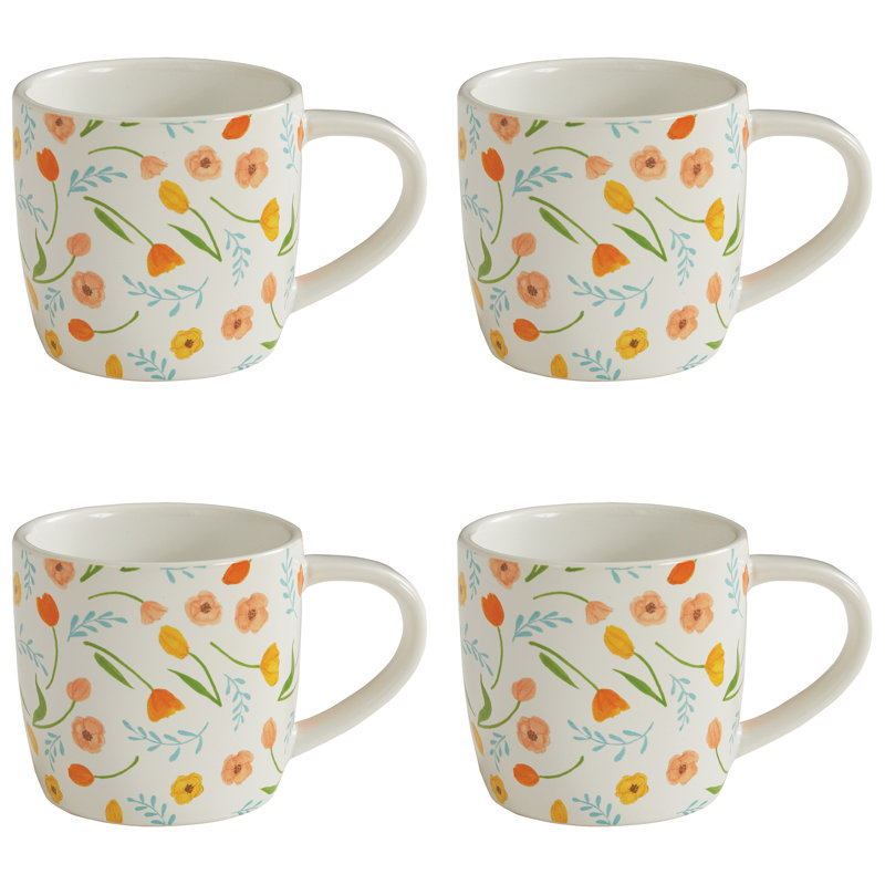 Ensemble de 4 tasses à gnomes de Pâques Split P