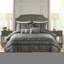 Literie de luxe gris très grand - 7 pièces