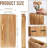 Dioseline Wood Wall Vase-1414462646