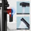 Single-Handle Claw Foot Tub Faucet With Hand Shower-104922786